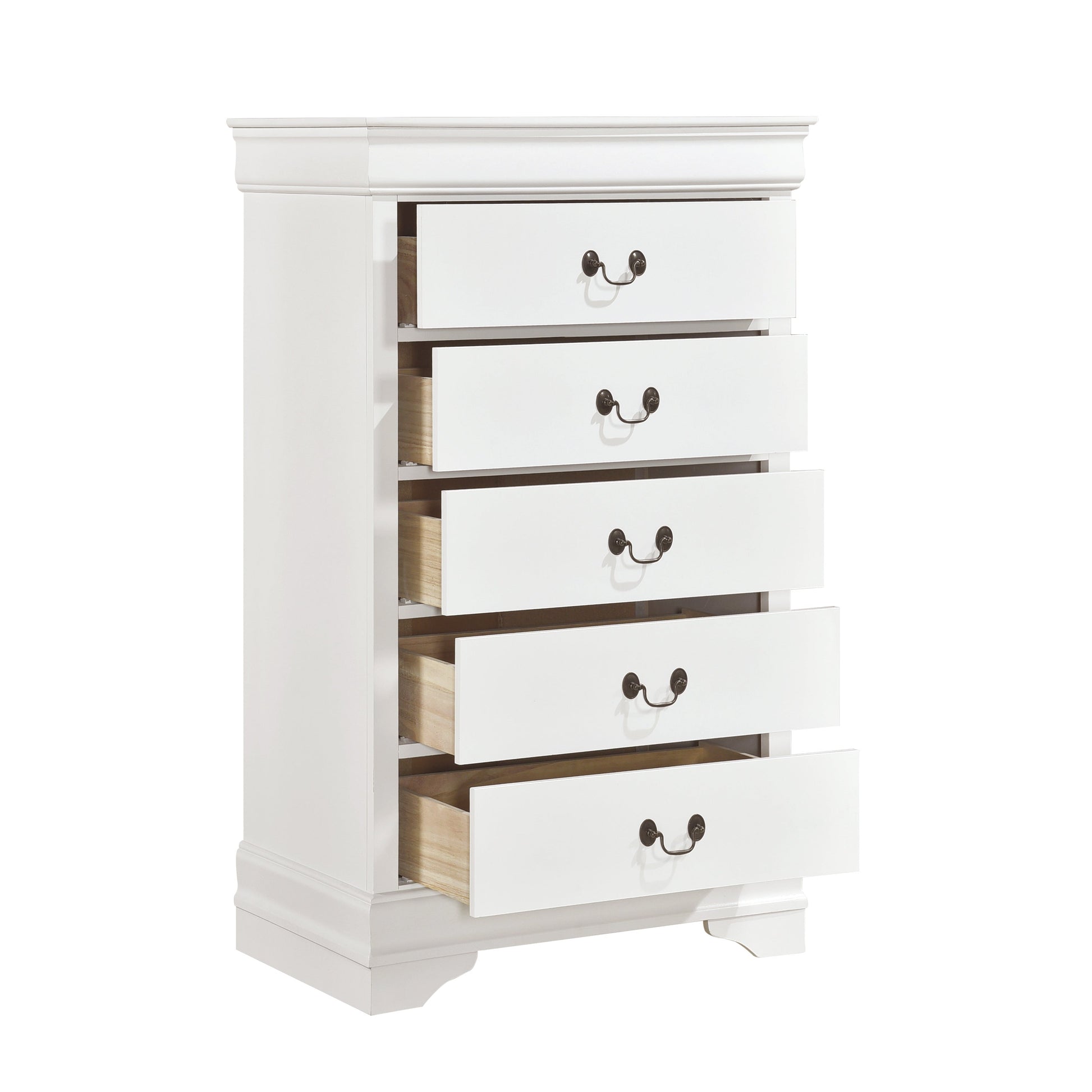Mayville White Chest - 2147W-9 - Luna Furniture - Dallas Store