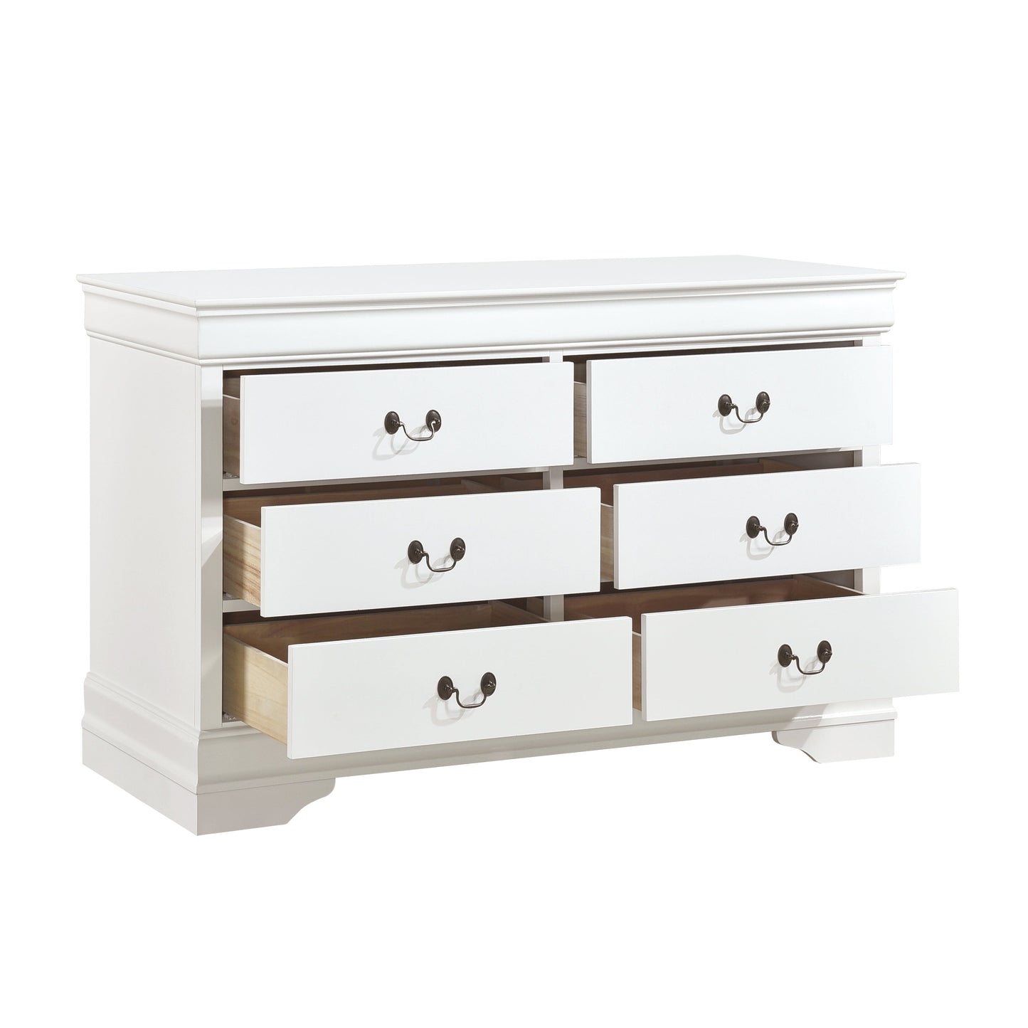 Mayville White Sleigh Youth Bedroom Set - SET | 2147TW-1 | 2147TW-3 | 2147W-4 | 2147W-9 - Luna Furniture - Dallas Store