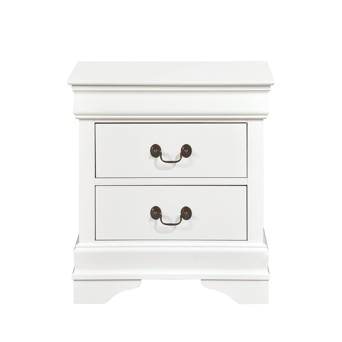 Mayville White Sleigh Youth Bedroom Set - SET | 2147TW-1 | 2147TW-3 | 2147W-4 | 2147W-9 - Luna Furniture - Dallas Store