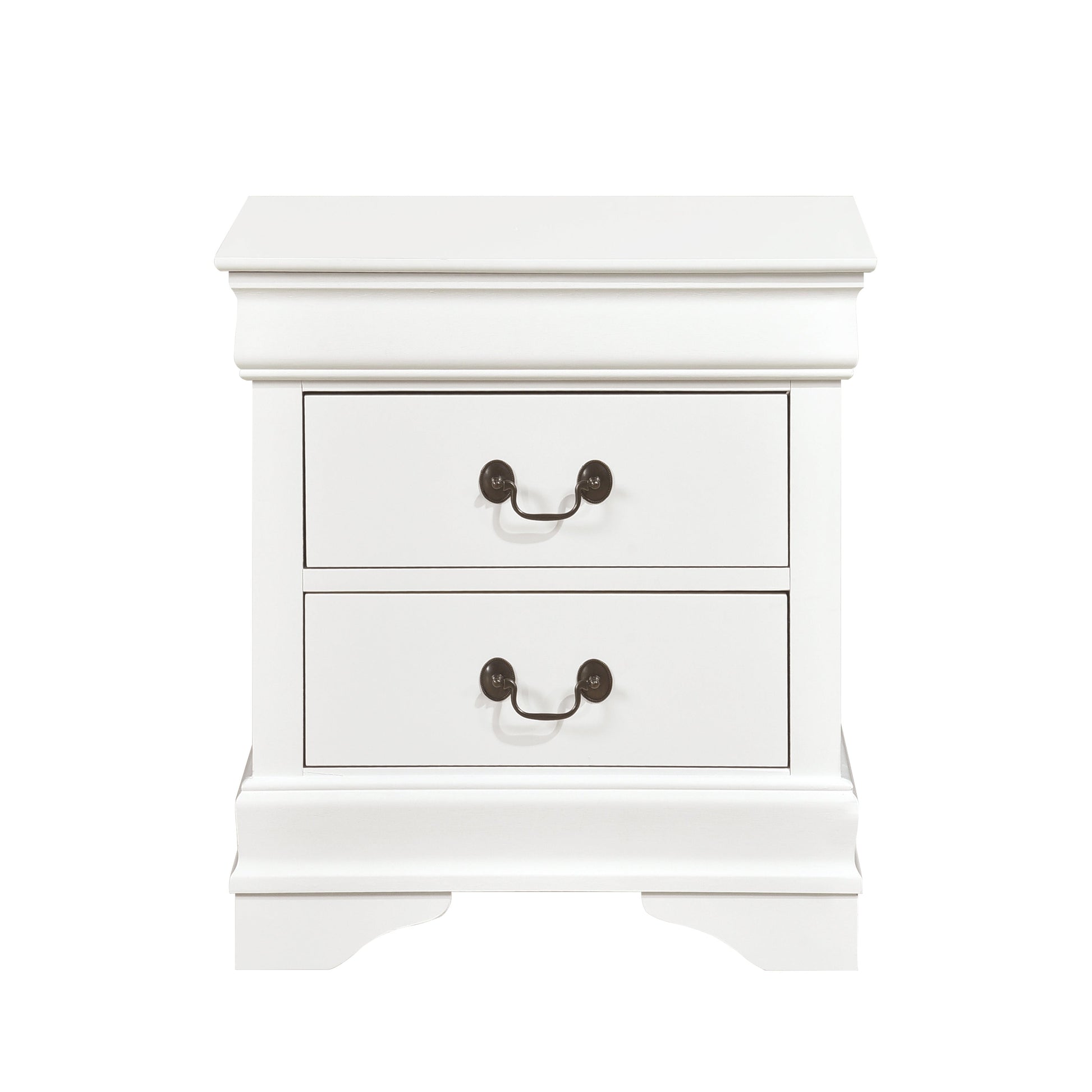 Mayville White Sleigh Youth Bedroom Set - SET | 2147TW-1 | 2147TW-3 | 2147W-4 | 2147W-9 - Luna Furniture - Dallas Store