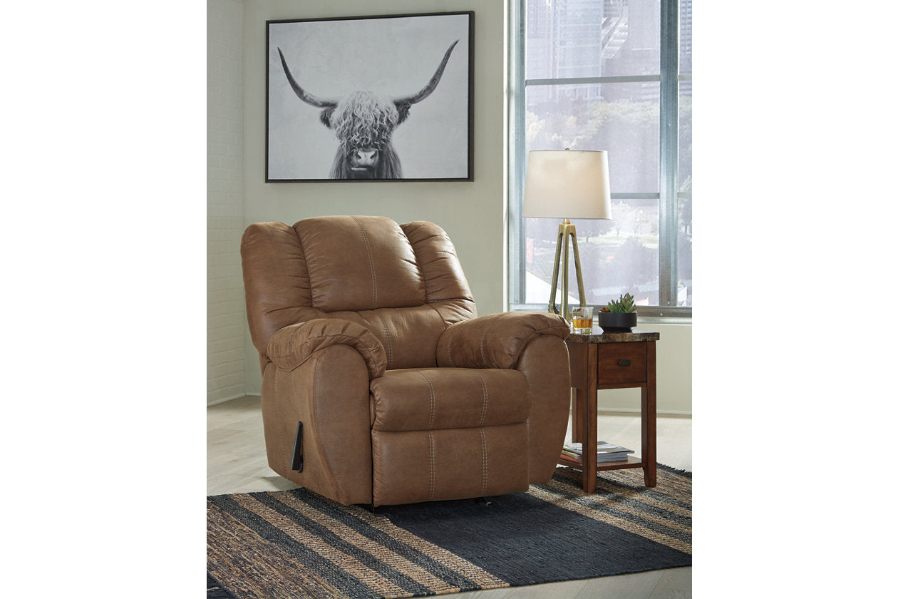 McGann Saddle Recliner - 1030225 - Luna Furniture - Dallas Store