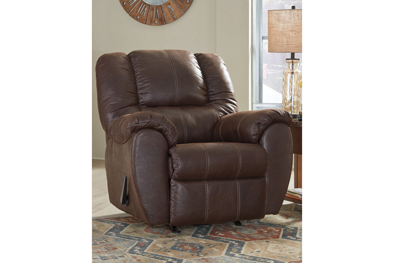 McGann Walnut Recliner - 1030125 - Luna Furniture - Dallas Store