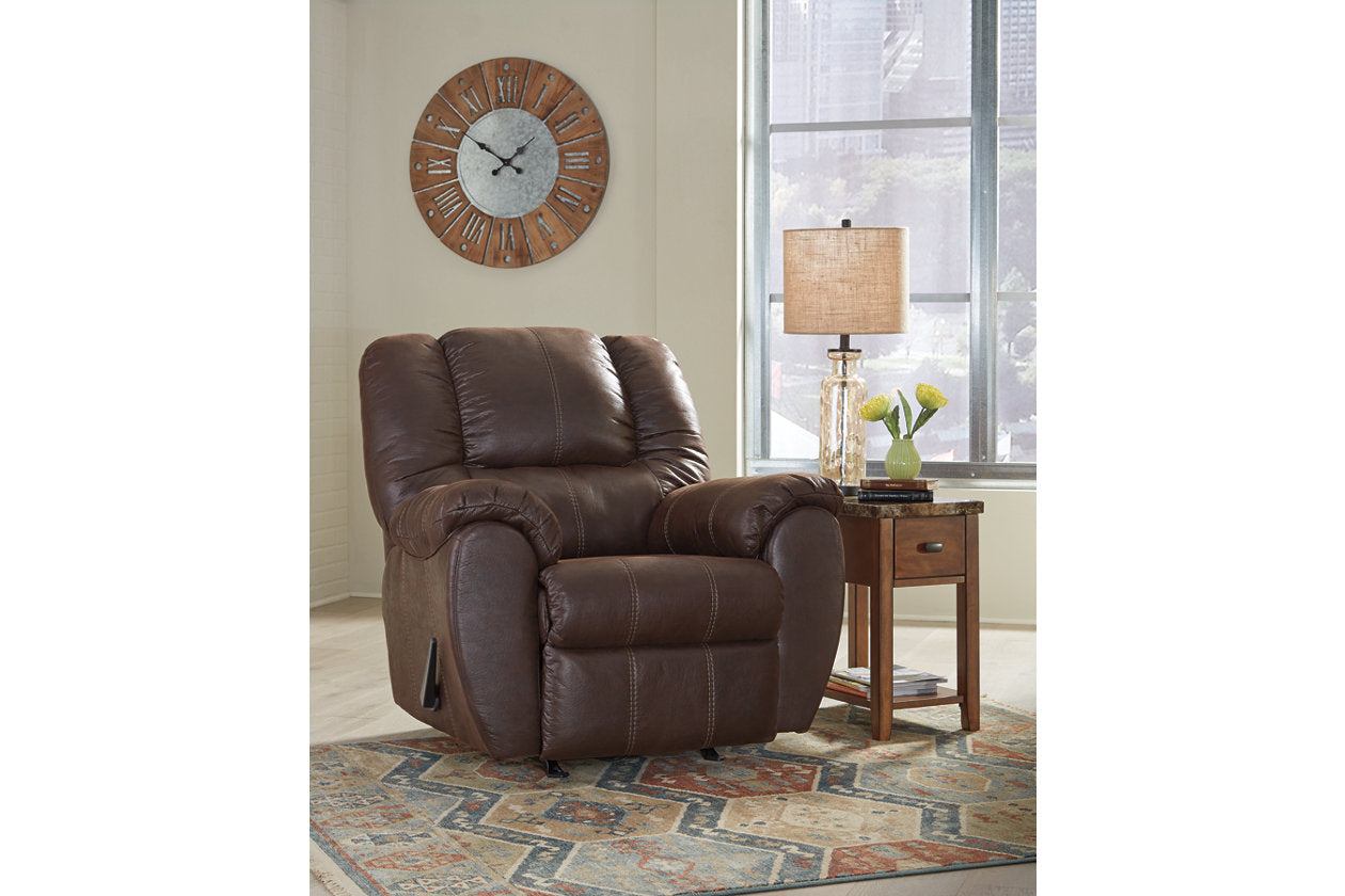 McGann Walnut Recliner - 1030125 - Luna Furniture - Dallas Store
