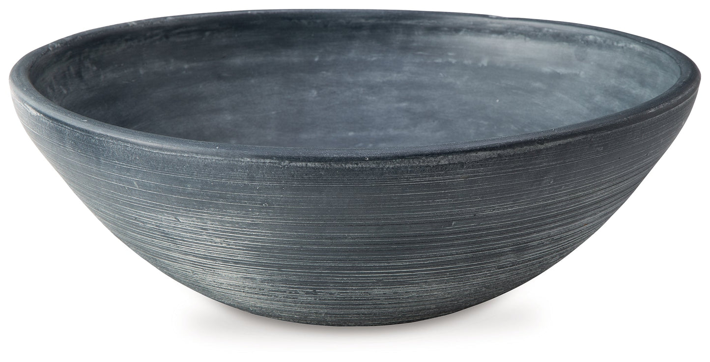 Meadie Distressed Blue Bowl - A2000630 - Luna Furniture - Dallas Store