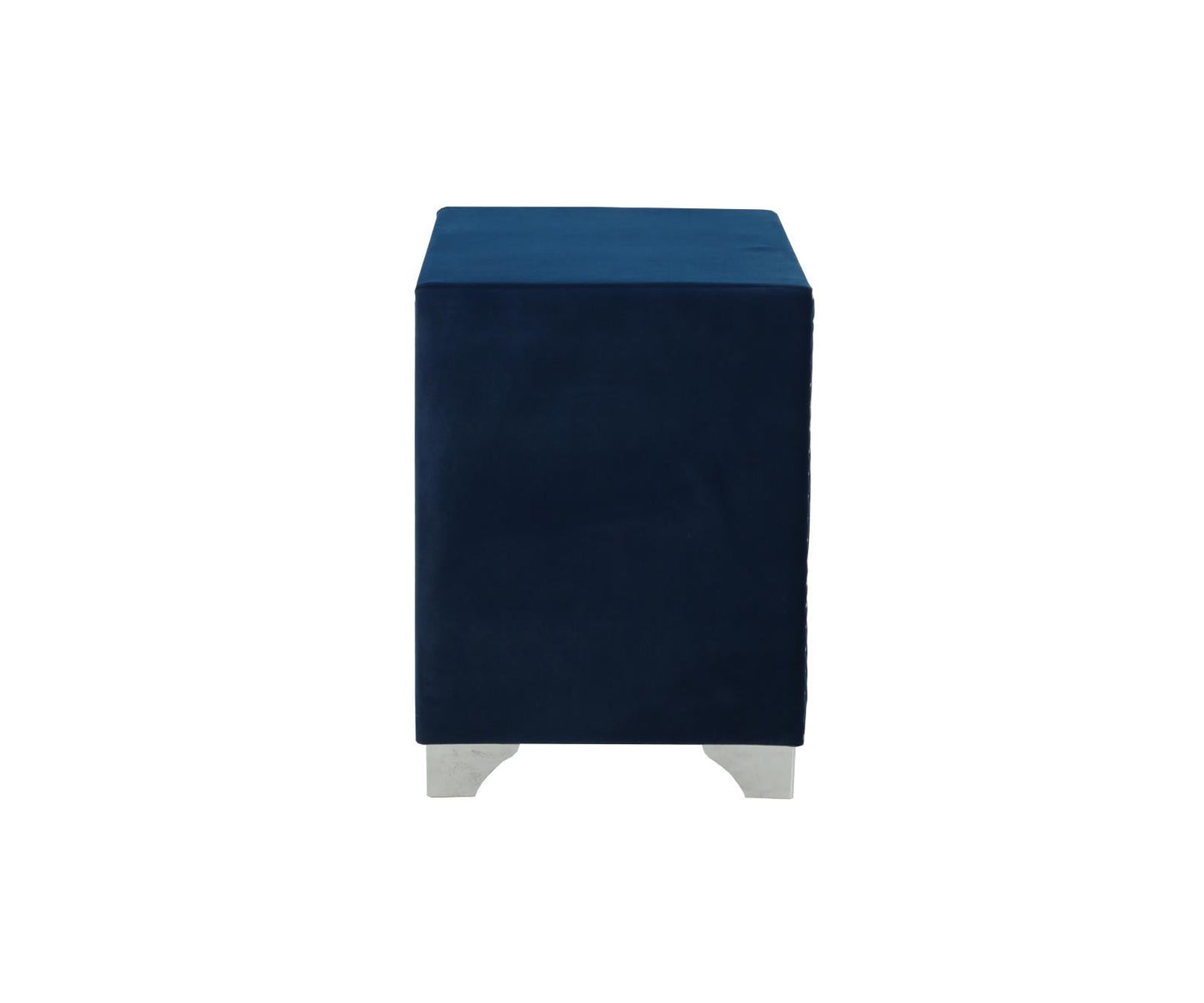 Melody 2-Drawer Upholstered Nightstand Pacific Blue - 223372 - Luna Furniture - Dallas Store