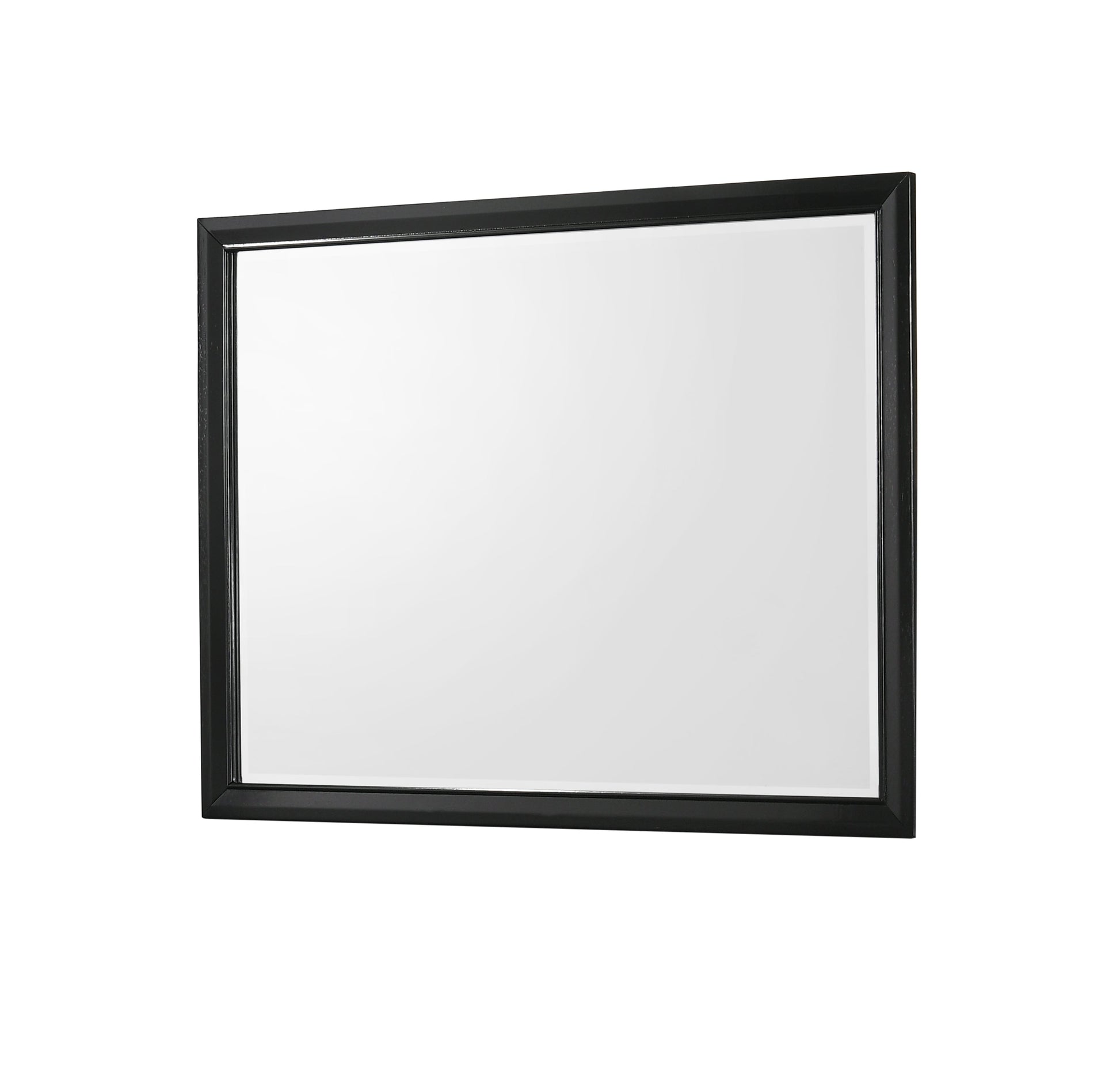 Micah Black Bedroom Mirror (Mirror Only) - B4350-11 - Luna Furniture - Dallas Store