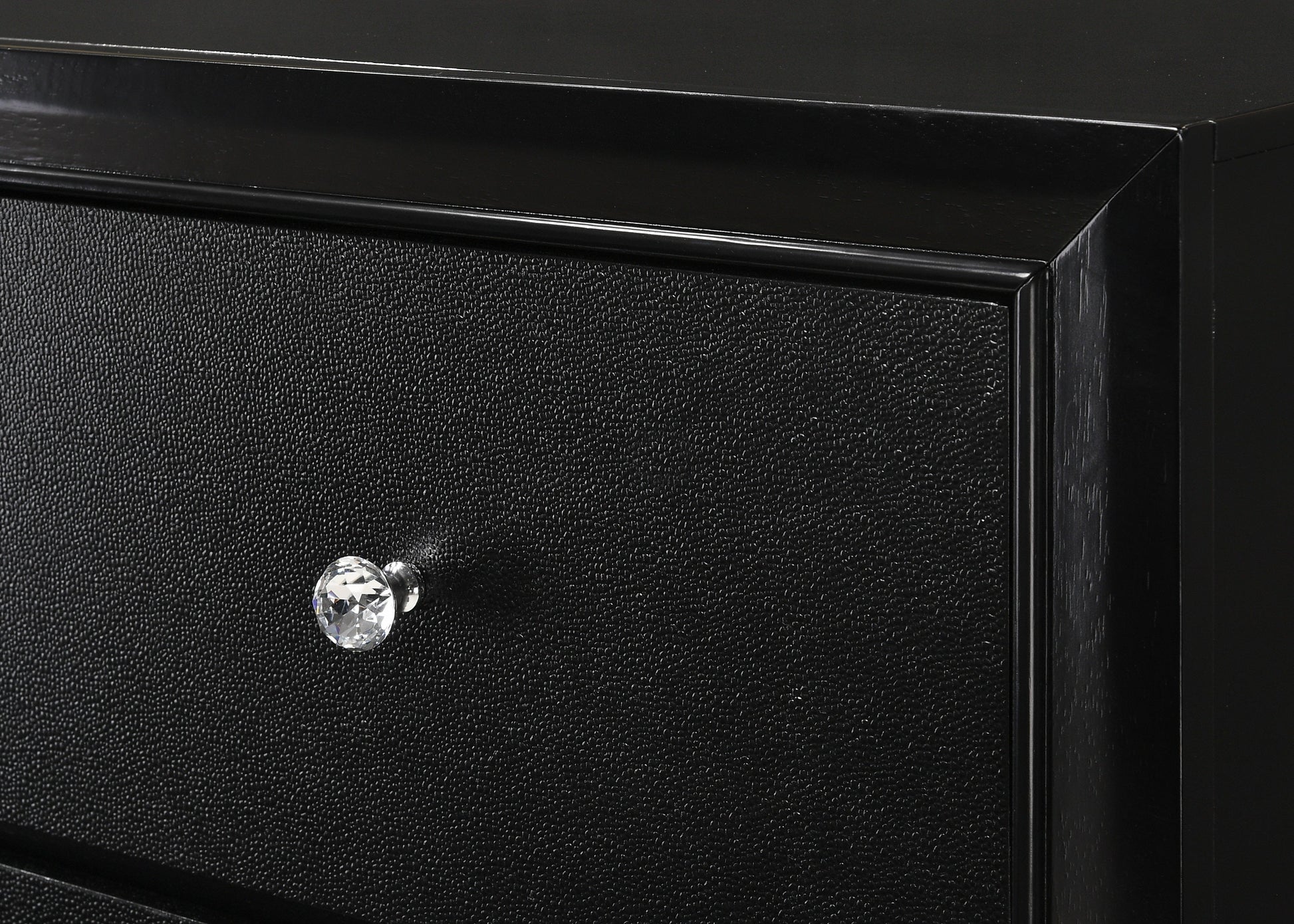 Micah Black Bedroom Mirror (Mirror Only) - B4350-11 - Luna Furniture - Dallas Store