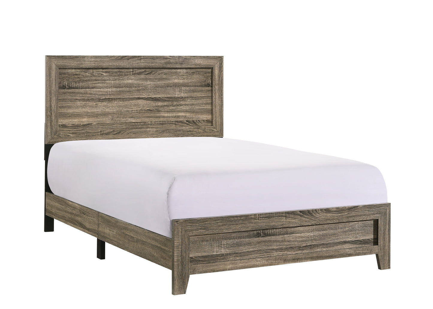 Millie Brown Full Panel Bed - B9200-F-BED - Luna Furniture - Dallas Store