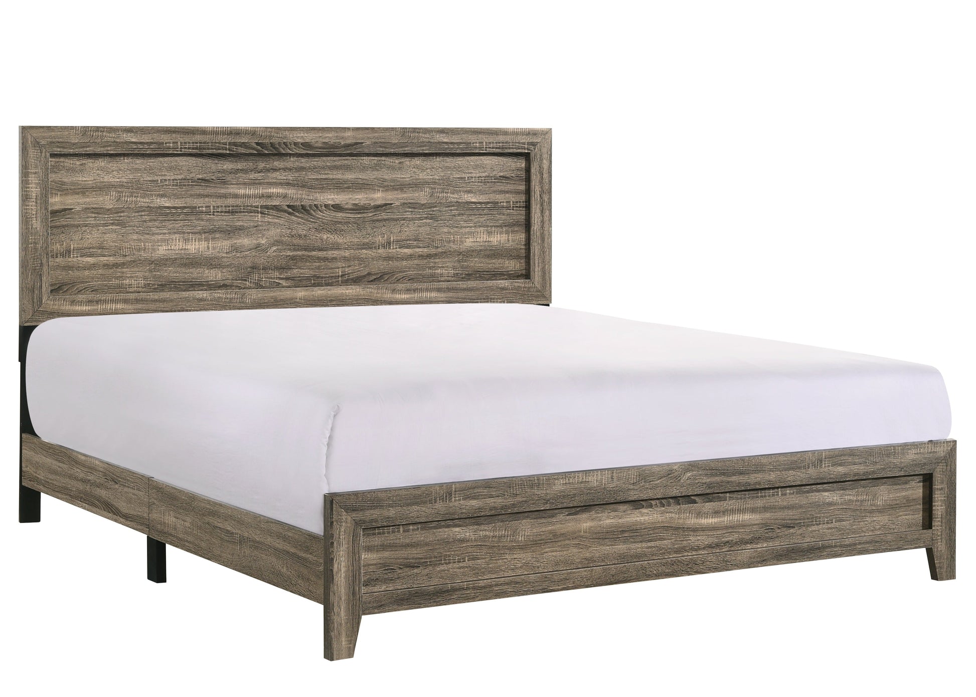 Millie Brown King Panel Bed - B9200-K-BED - Luna Furniture - Dallas Store