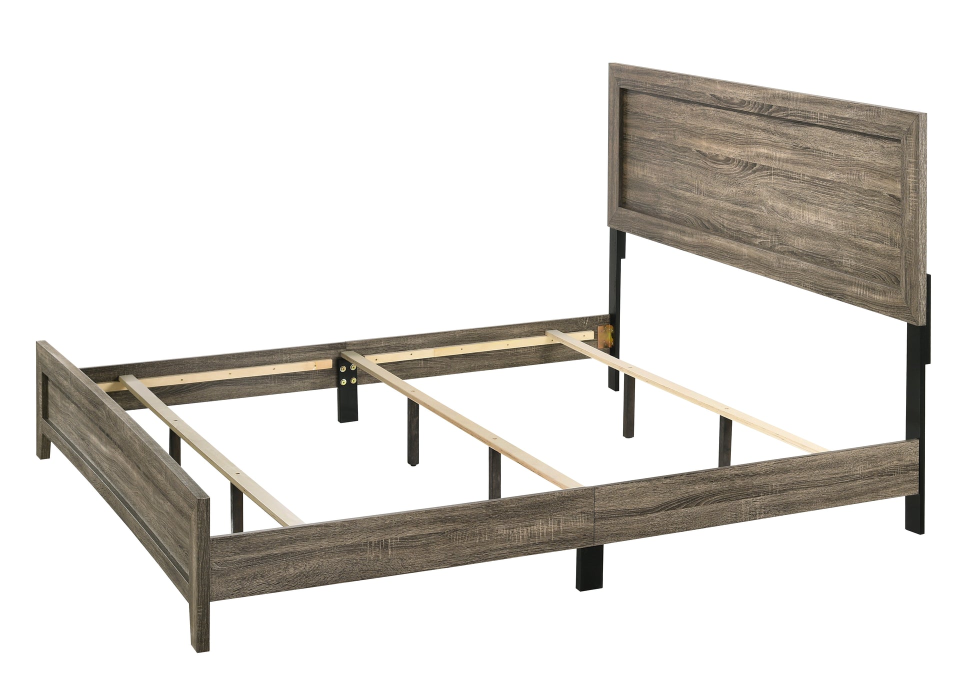 Millie Brown King Panel Bed - B9200-K-BED - Luna Furniture - Dallas Store