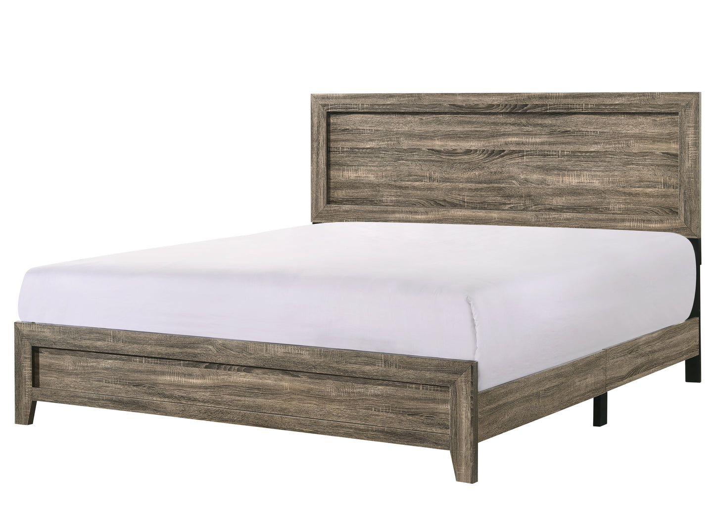 Millie Brown Panel Bedroom Set - SET | B9200-Q-BED | B9200-1 | B9200-11 | B9200-2 - Luna Furniture - Dallas Store