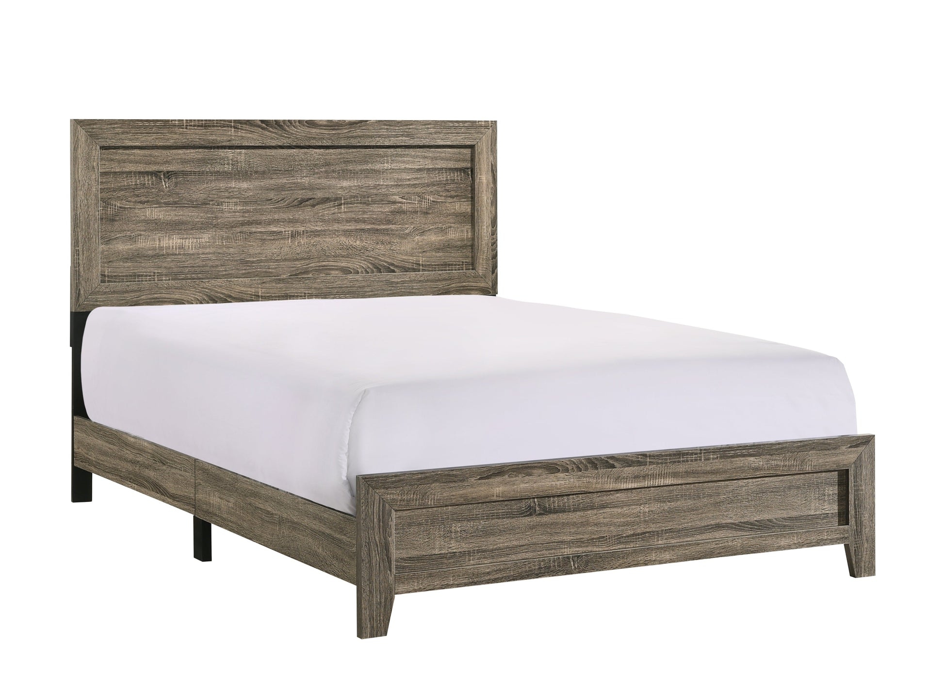 Millie Brown Queen Panel Bed - B9200-Q-BED - Luna Furniture - Dallas Store