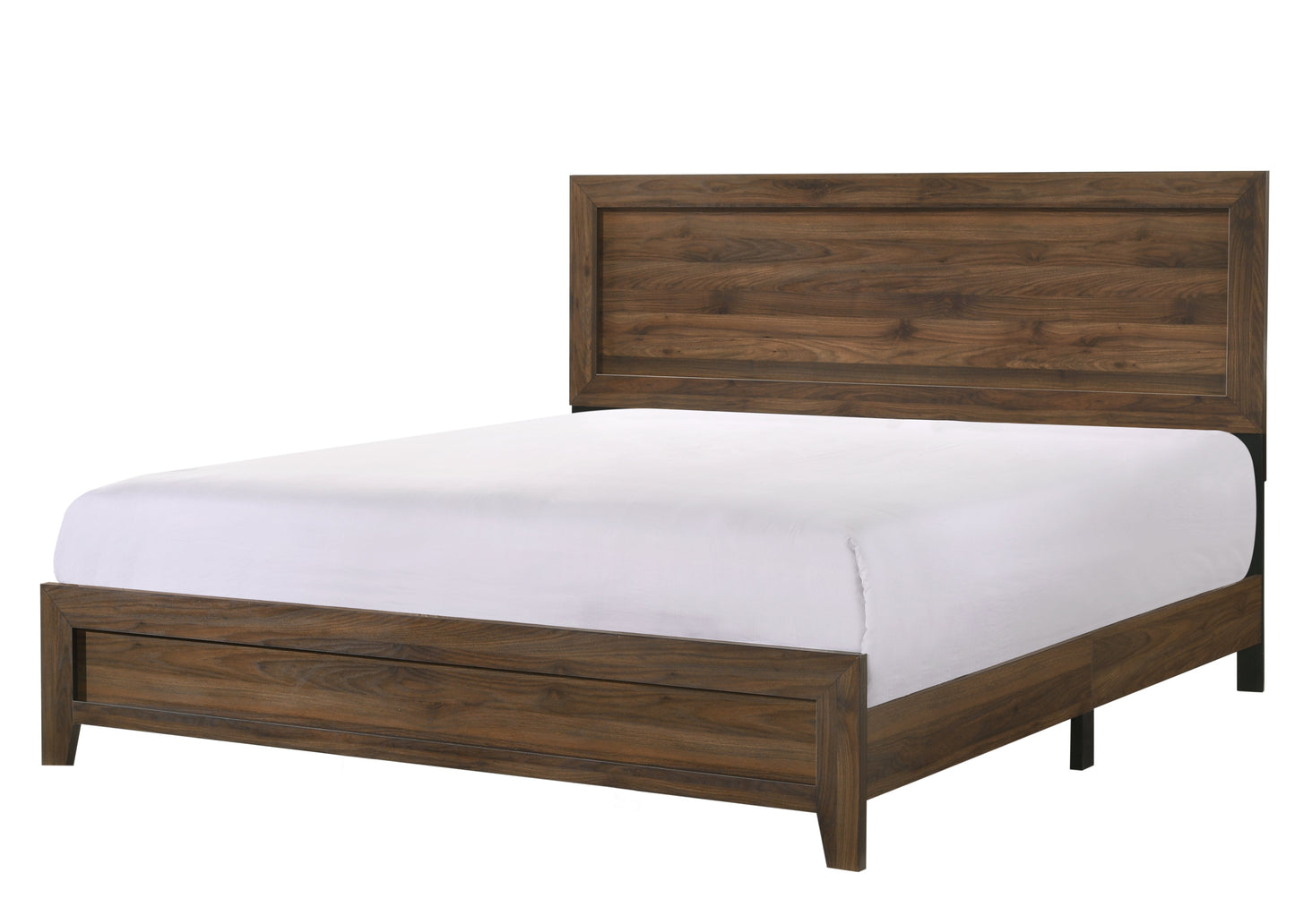 Millie Cherry Brown Panel Bedroom Set - SET | B9250-Q-BED | B9250-1 | B9250-11 | B9250-2 | B9250-44 - Luna Furniture - Dallas Store