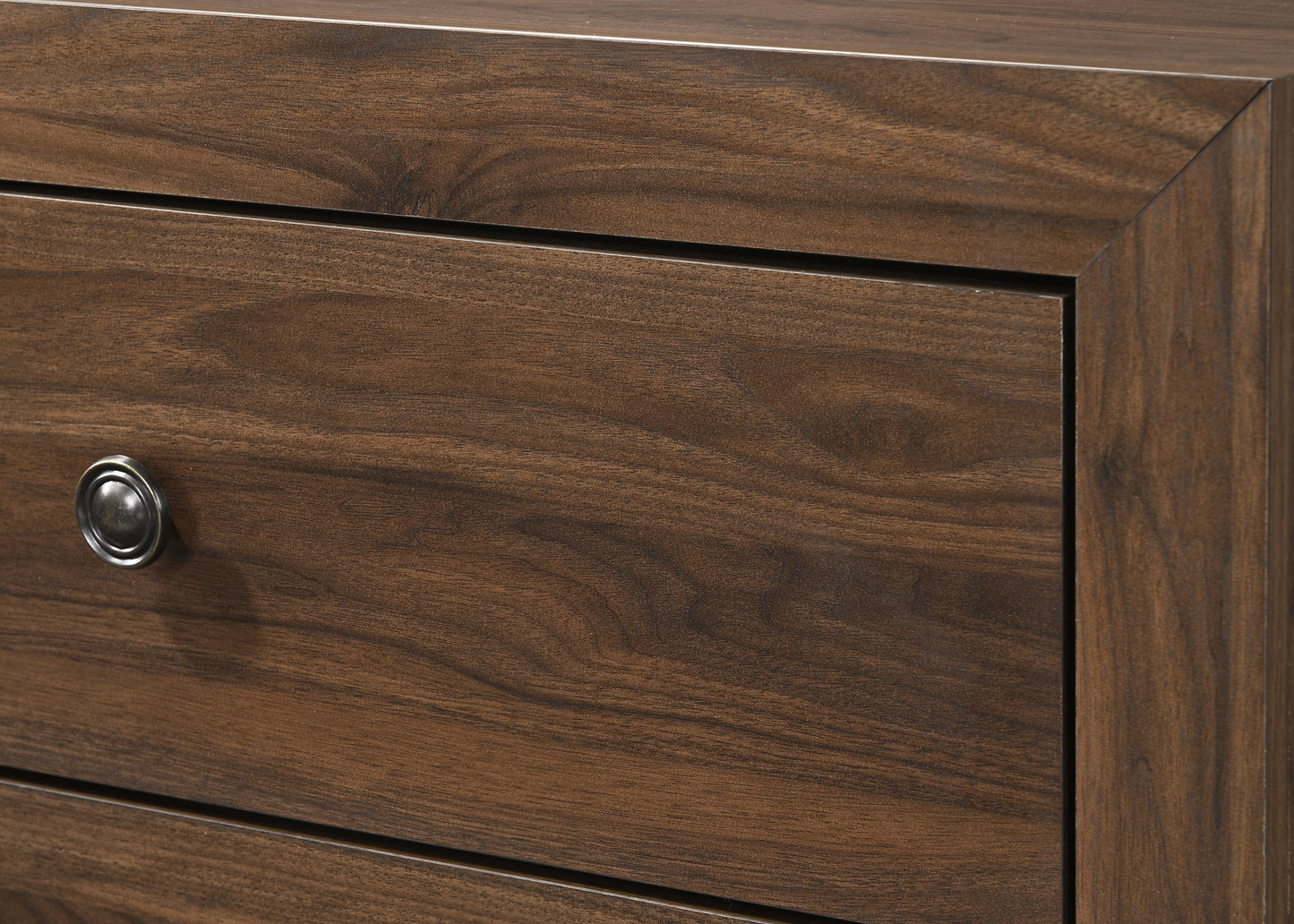 Millie Cherry Brown Panel Bedroom Set - SET | B9250-Q-BED | B9250-1 | B9250-11 | B9250-2 | B9250-44 - Luna Furniture - Dallas Store