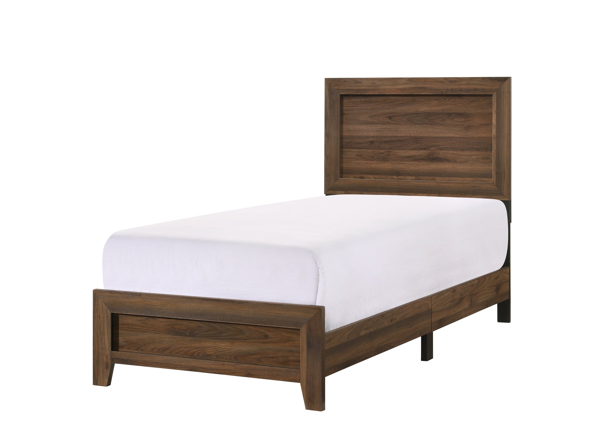 Millie Cherry Brown Panel Youth Bedroom Set - SET | B9250-F-BED | B9250-1 | B9250-11 | B9250-2 | B9250-44 - Luna Furniture - Dallas Store