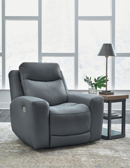 Mindanao Steel Power Recliner - U5950413 - Luna Furniture - Dallas Store