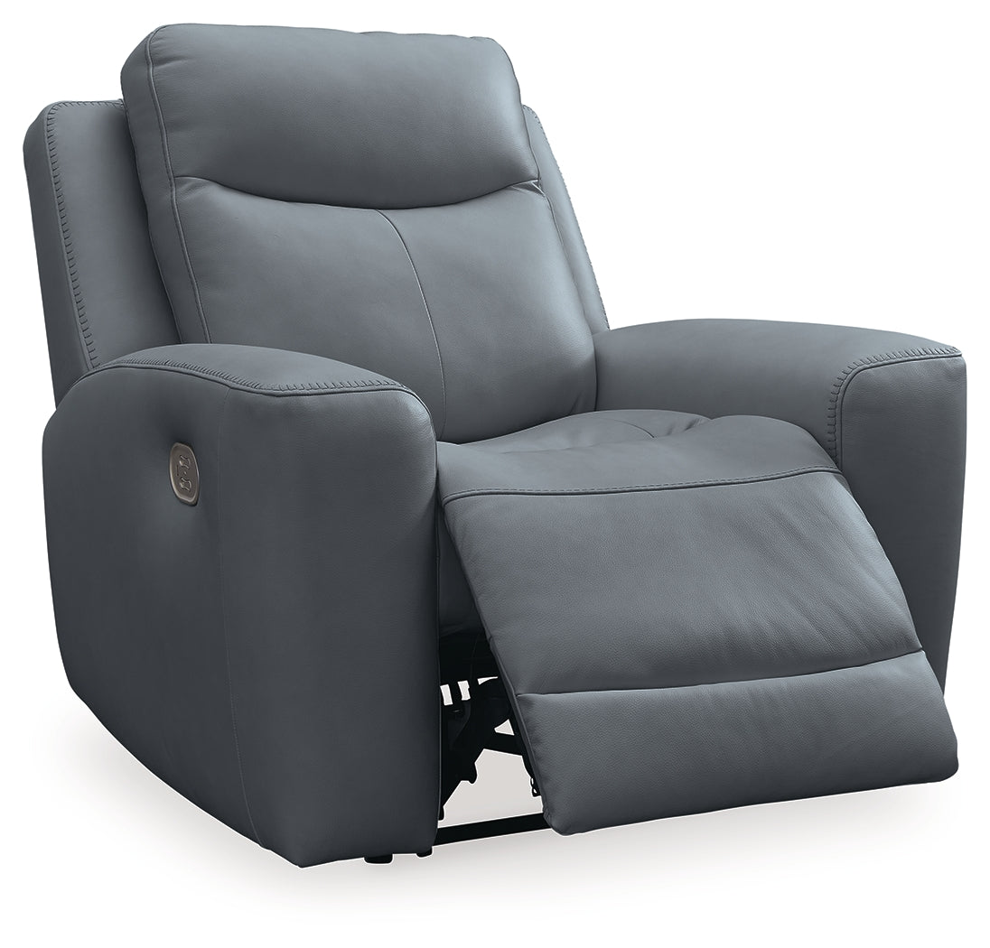 Mindanao Steel Power Recliner - U5950413 - Luna Furniture - Dallas Store
