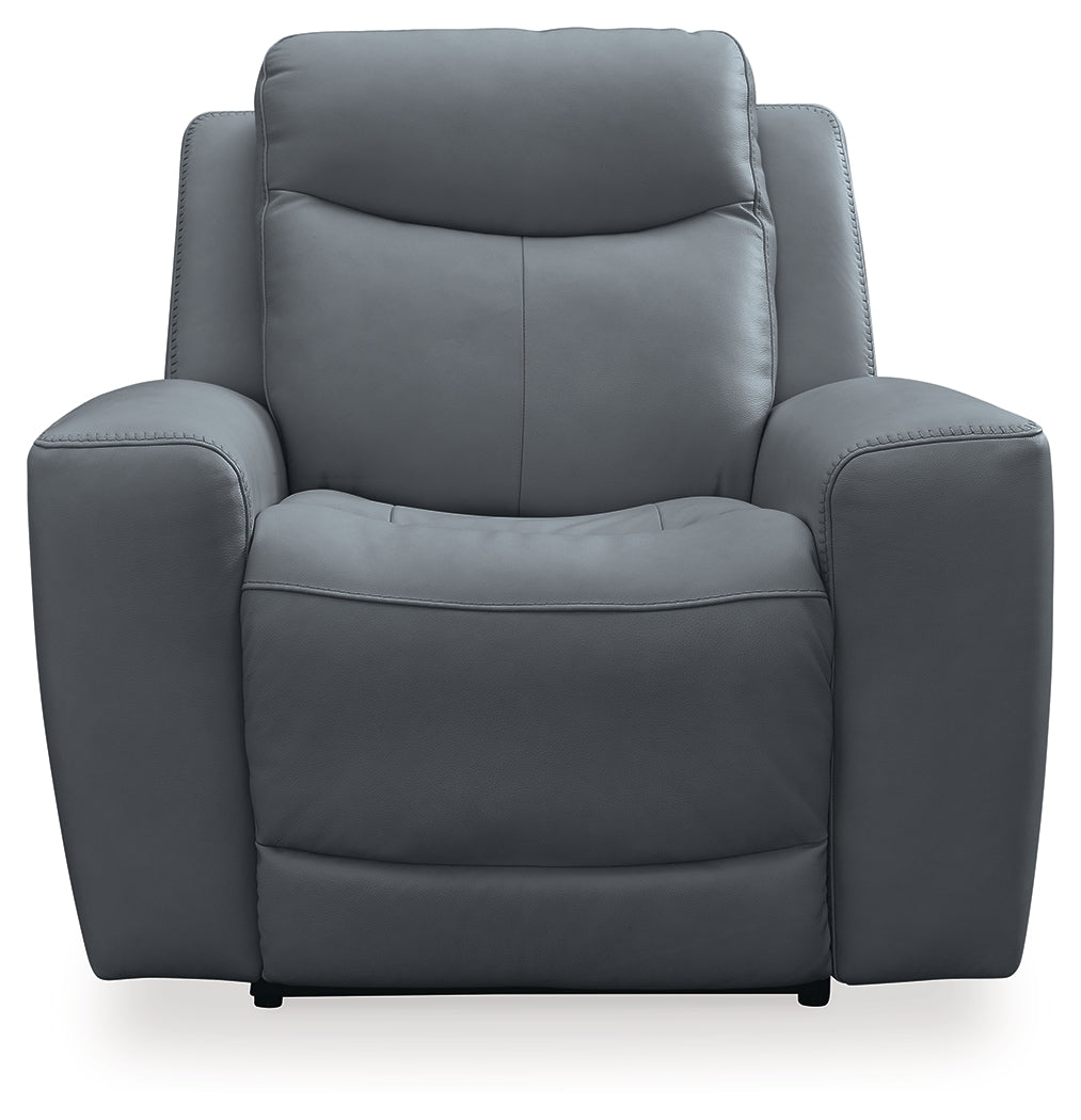 Mindanao Steel Power Recliner - U5950413 - Luna Furniture - Dallas Store