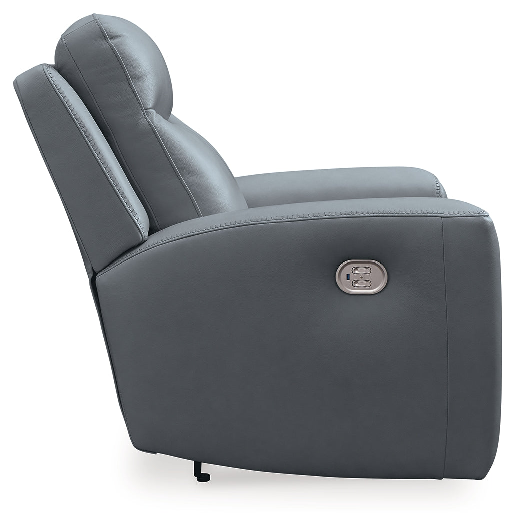 Mindanao Steel Power Recliner - U5950413 - Luna Furniture - Dallas Store