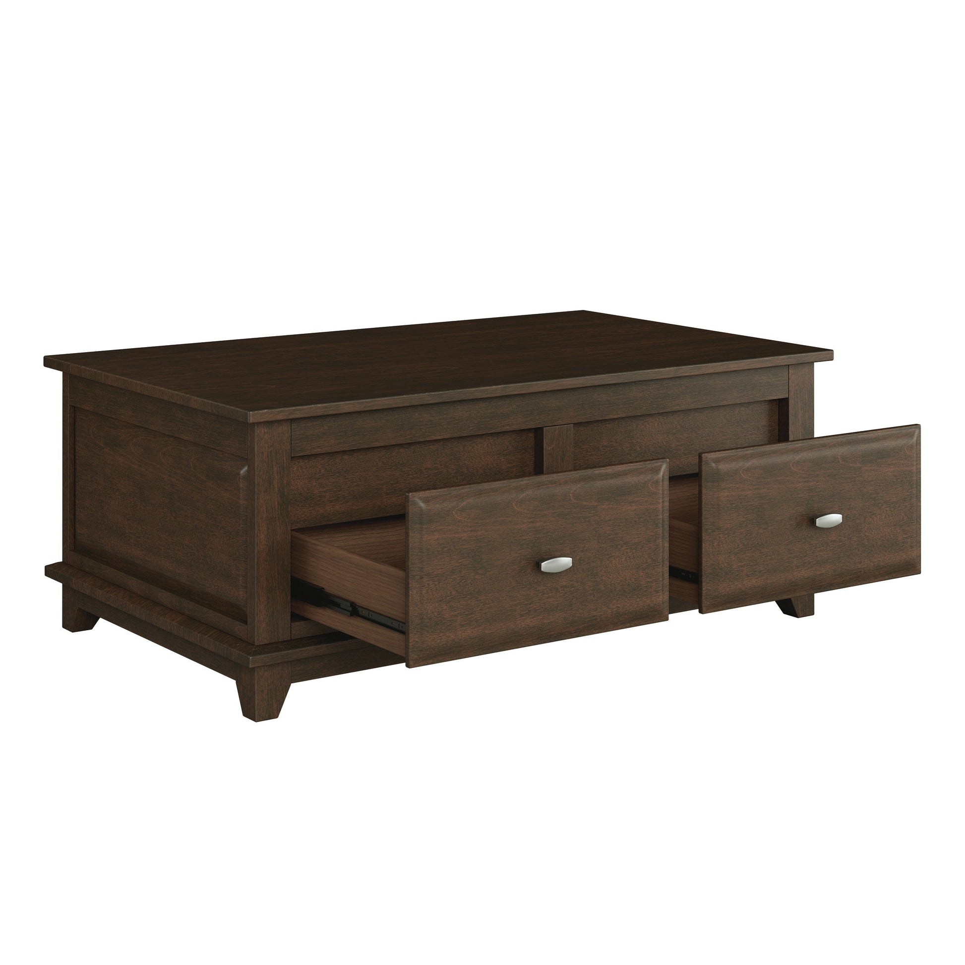 Minot Brown Cherry Lift Top Cocktail Table - 3621-30 - Luna Furniture - Dallas Store