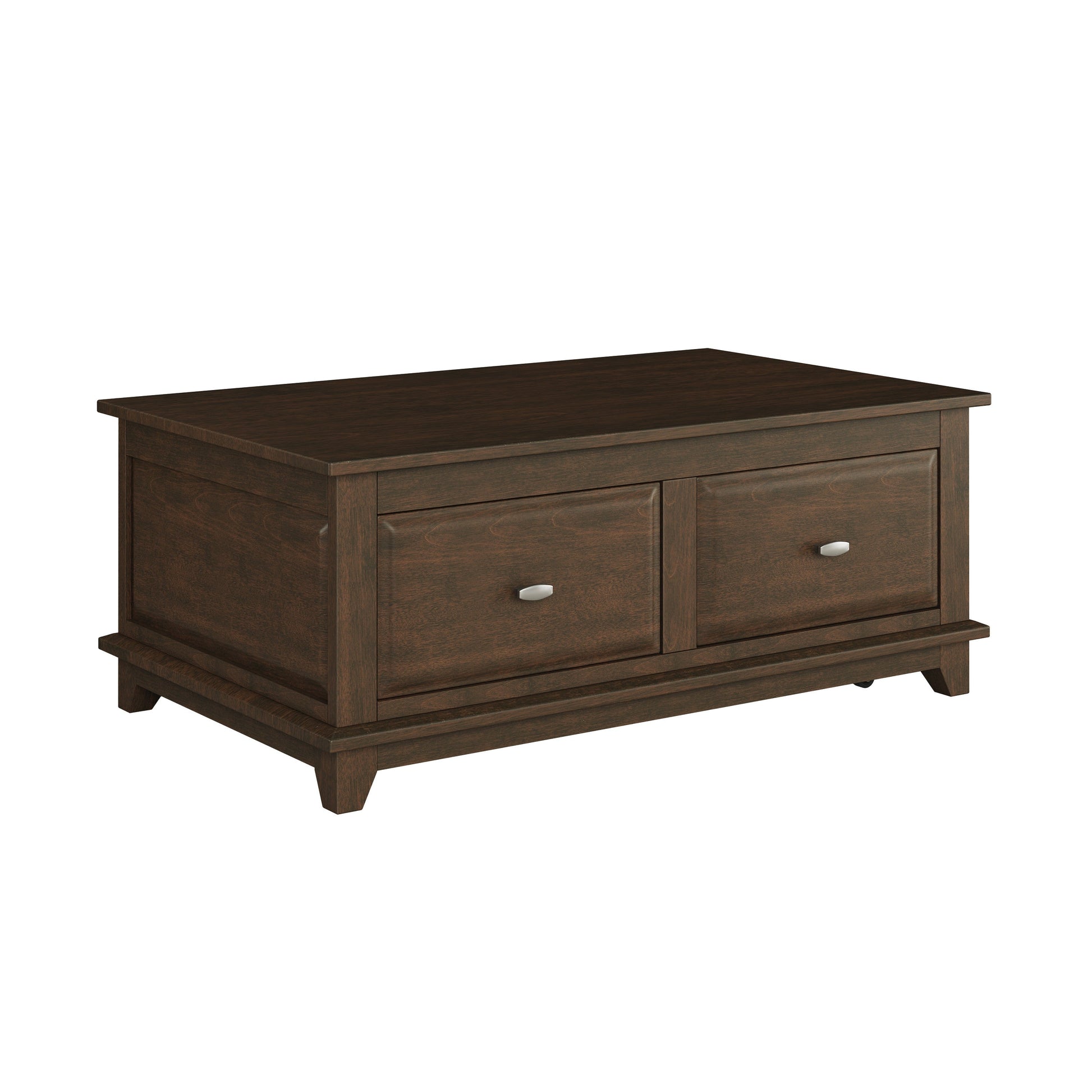 Minot Brown Cherry Lift Top Cocktail Table - 3621-30 - Luna Furniture - Dallas Store