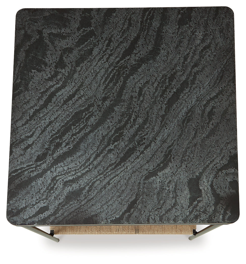 Minrich Black/Natural Accent Table - A4000591 - Luna Furniture - Dallas Store