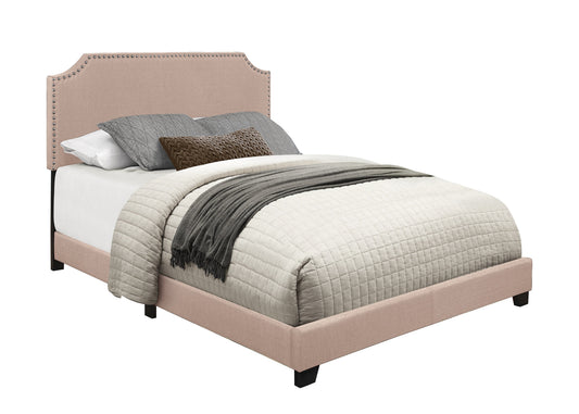 Miranda Beige Full Upholstered Bed - SH235FBGE-1 - Luna Furniture - Dallas Store