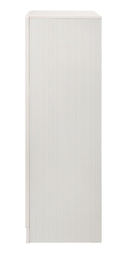 Miranda White/Rhinestone 5-Drawer Chest - 205115 - Luna Furniture - Dallas Store