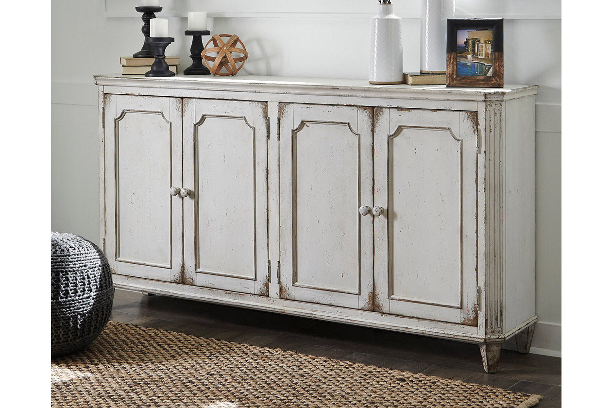 Mirimyn Antique White Accent Cabinet - T505-560 - Luna Furniture - Dallas Store