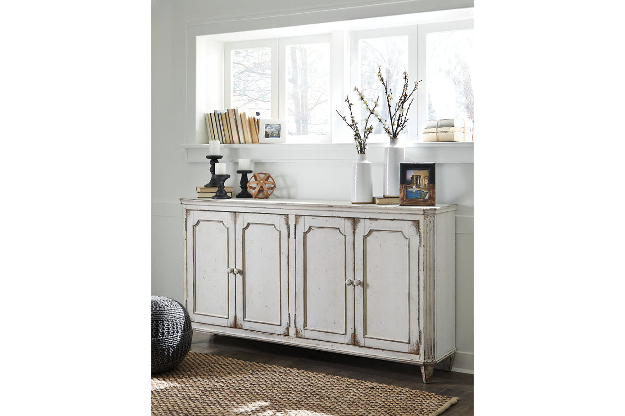 Mirimyn Antique White Accent Cabinet - T505-560 - Luna Furniture - Dallas Store