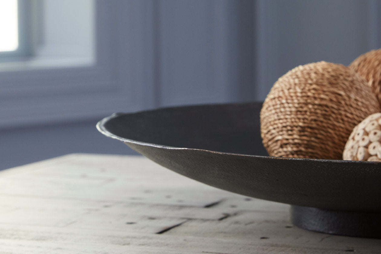 Moises Antique Brown Bowl - A2000518 - Luna Furniture - Dallas Store
