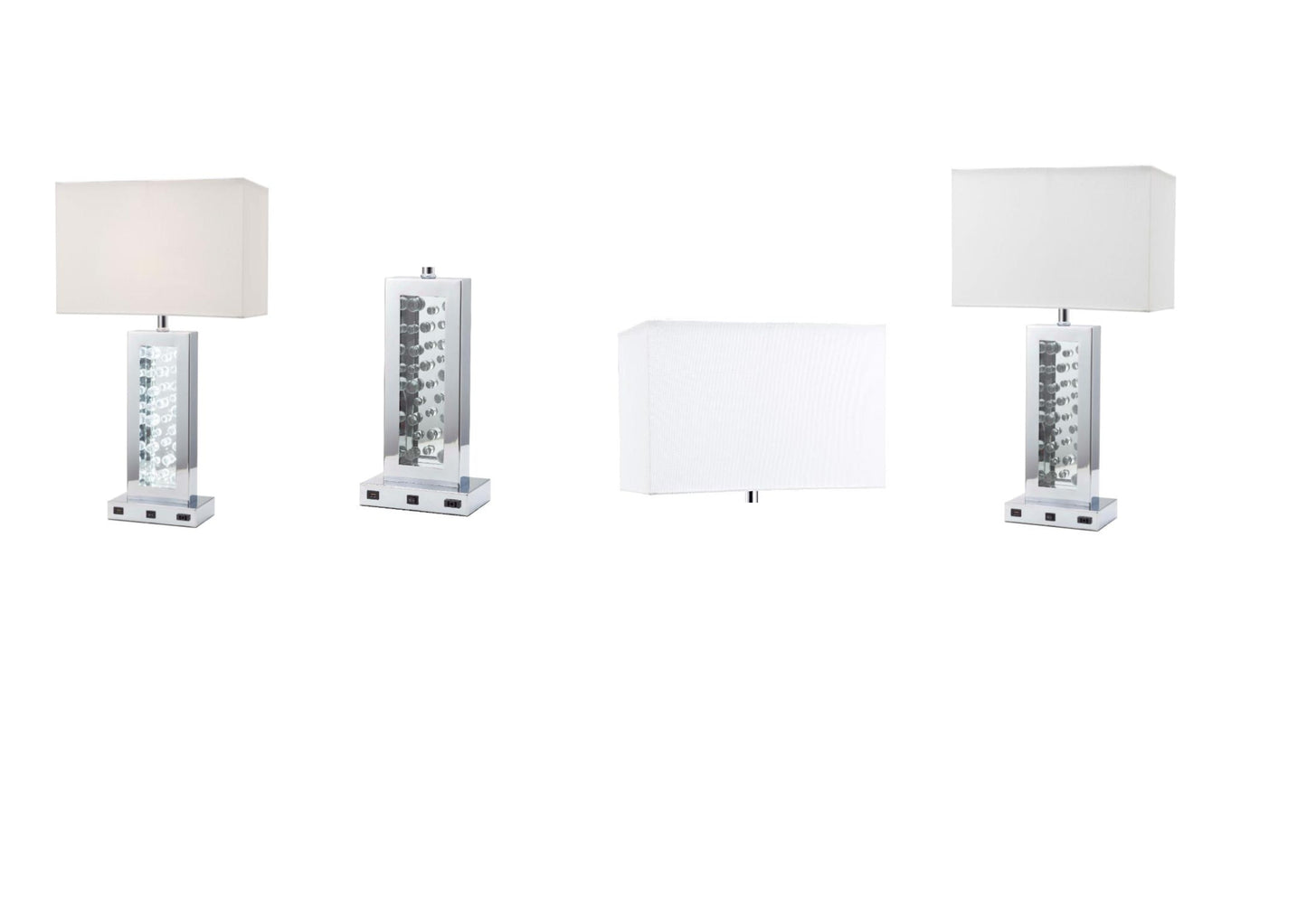 Monica Table Lamp - 6247T - Luna Furniture - Dallas Store