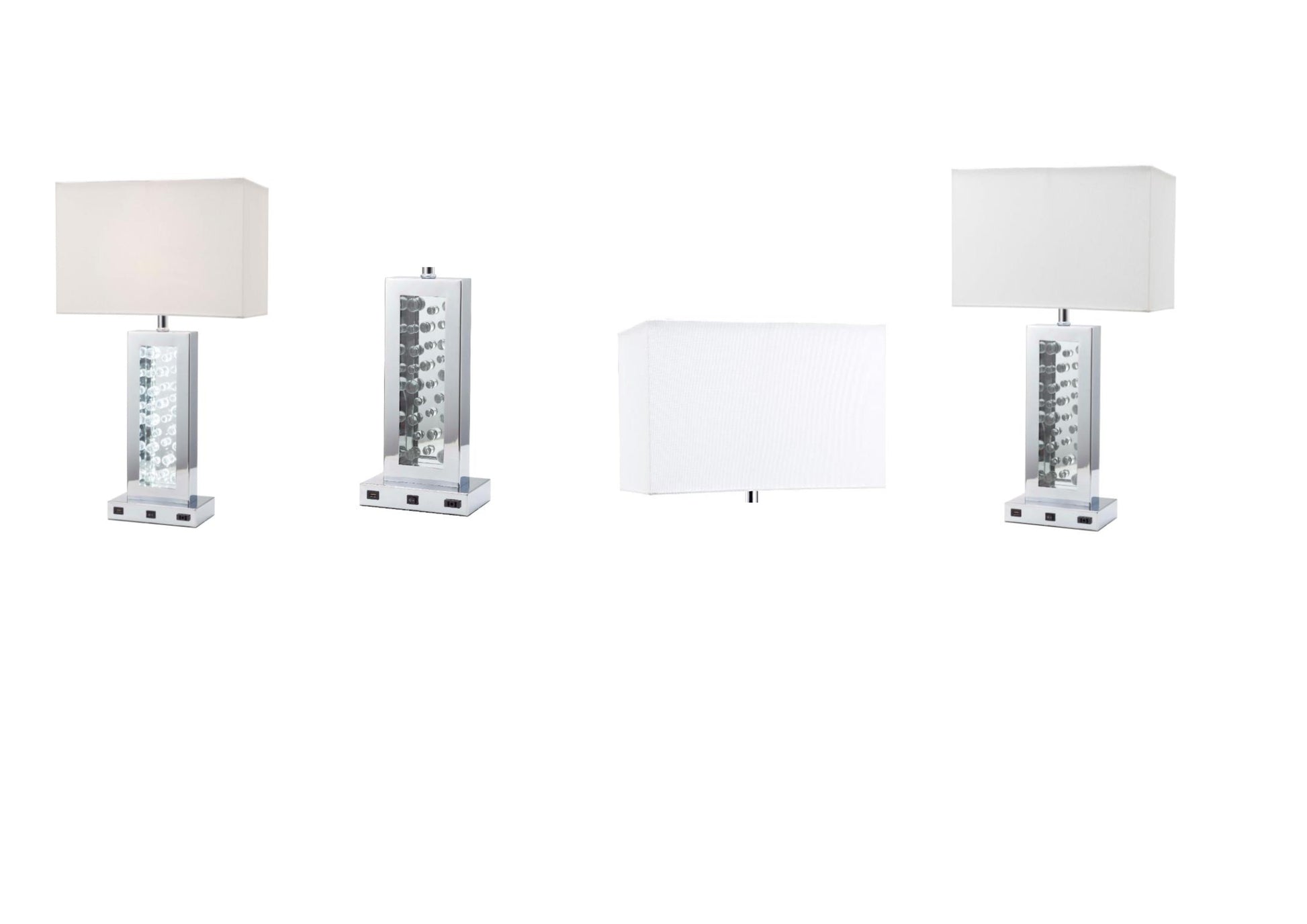 Monica Table Lamp - 6247T - Luna Furniture - Dallas Store