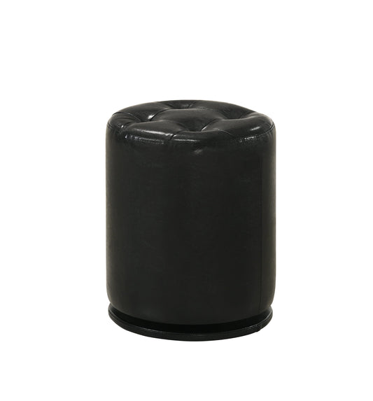 Morgan Black Round Swivel Stool - B4851BK-93 - Luna Furniture - Dallas Store