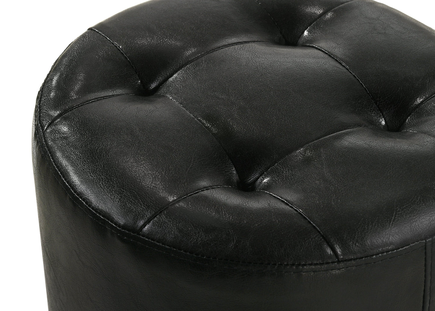 Morgan Black Round Swivel Stool - B4851BK-93 - Luna Furniture - Dallas Store