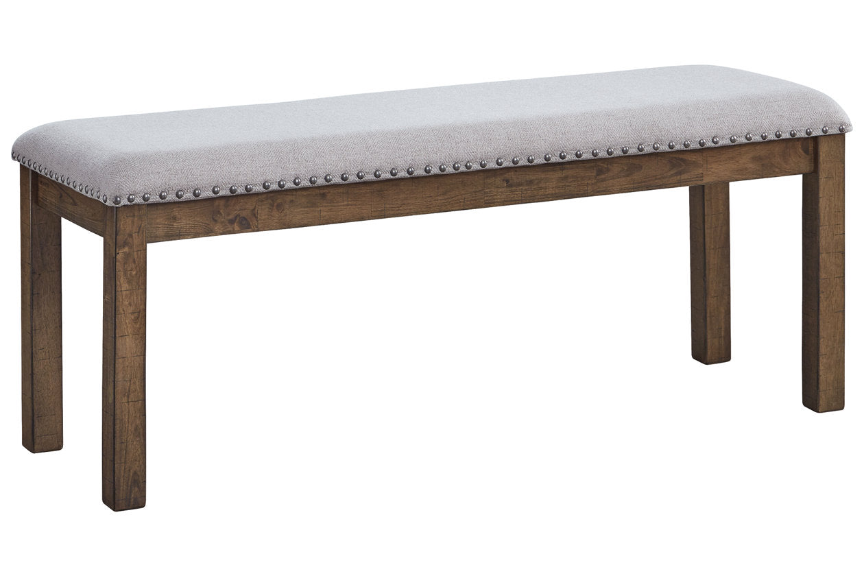 Moriville Beige Dining Bench - D631-00 - Luna Furniture - Dallas Store