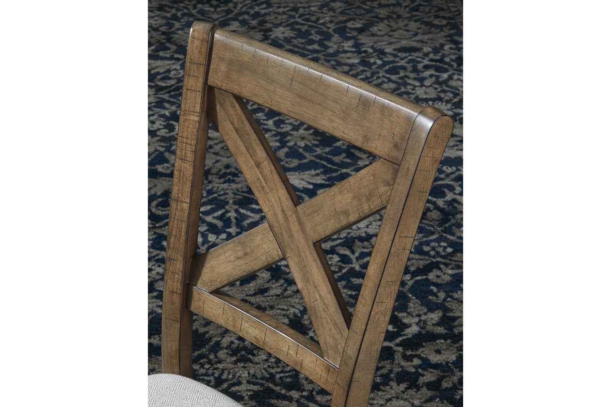 Moriville Beige Dining Chair, Set of 2 - D631-01 - Luna Furniture - Dallas Store