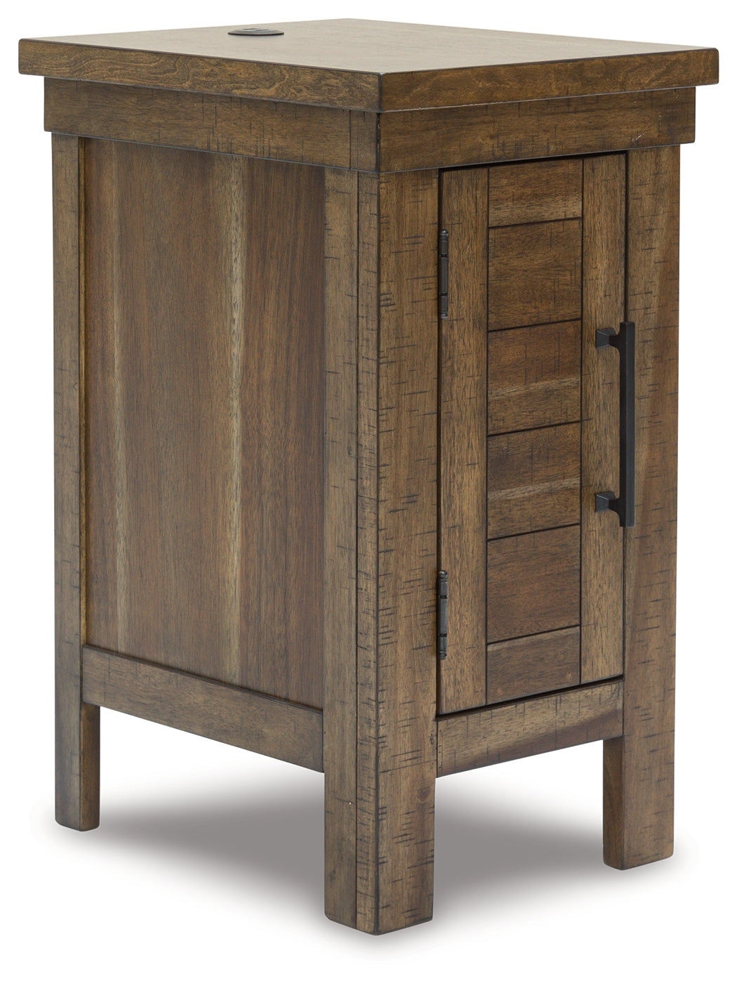 MORIVILLE Grayish Brown Chairside End Table - T731-7 - Luna Furniture - Dallas Store