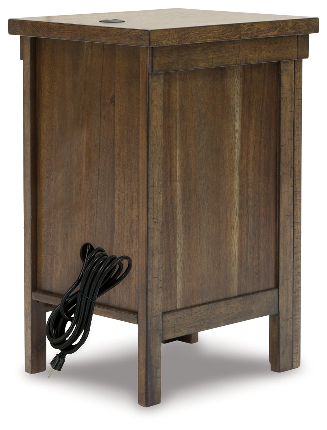 MORIVILLE Grayish Brown Chairside End Table - T731-7 - Luna Furniture - Dallas Store