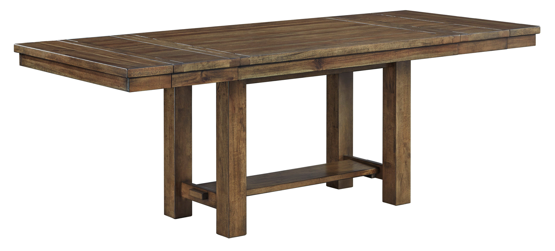 Moriville Grayish Brown Dining Extension Table - D631-45 - Luna Furniture - Dallas Store