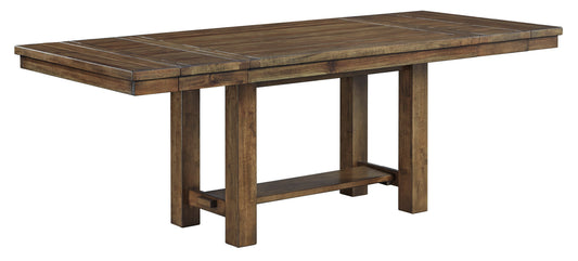 Moriville Grayish Brown Dining Extension Table - D631-45 - Luna Furniture - Dallas Store