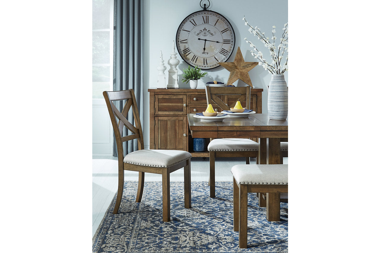 Moriville Grayish Brown Dining Extension Table - D631-45 - Luna Furniture - Dallas Store