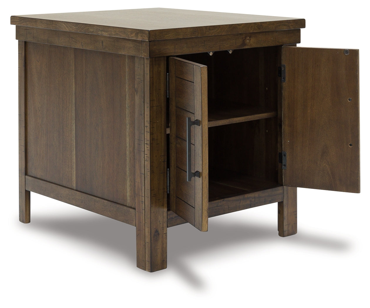 MORIVILLE Grayish Brown End Table - T731-3 - Luna Furniture - Dallas Store