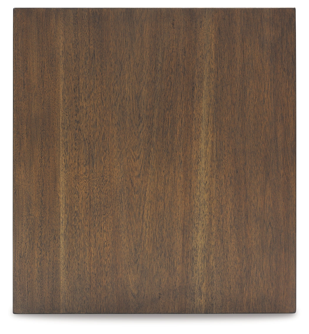 MORIVILLE Grayish Brown End Table - T731-3 - Luna Furniture - Dallas Store