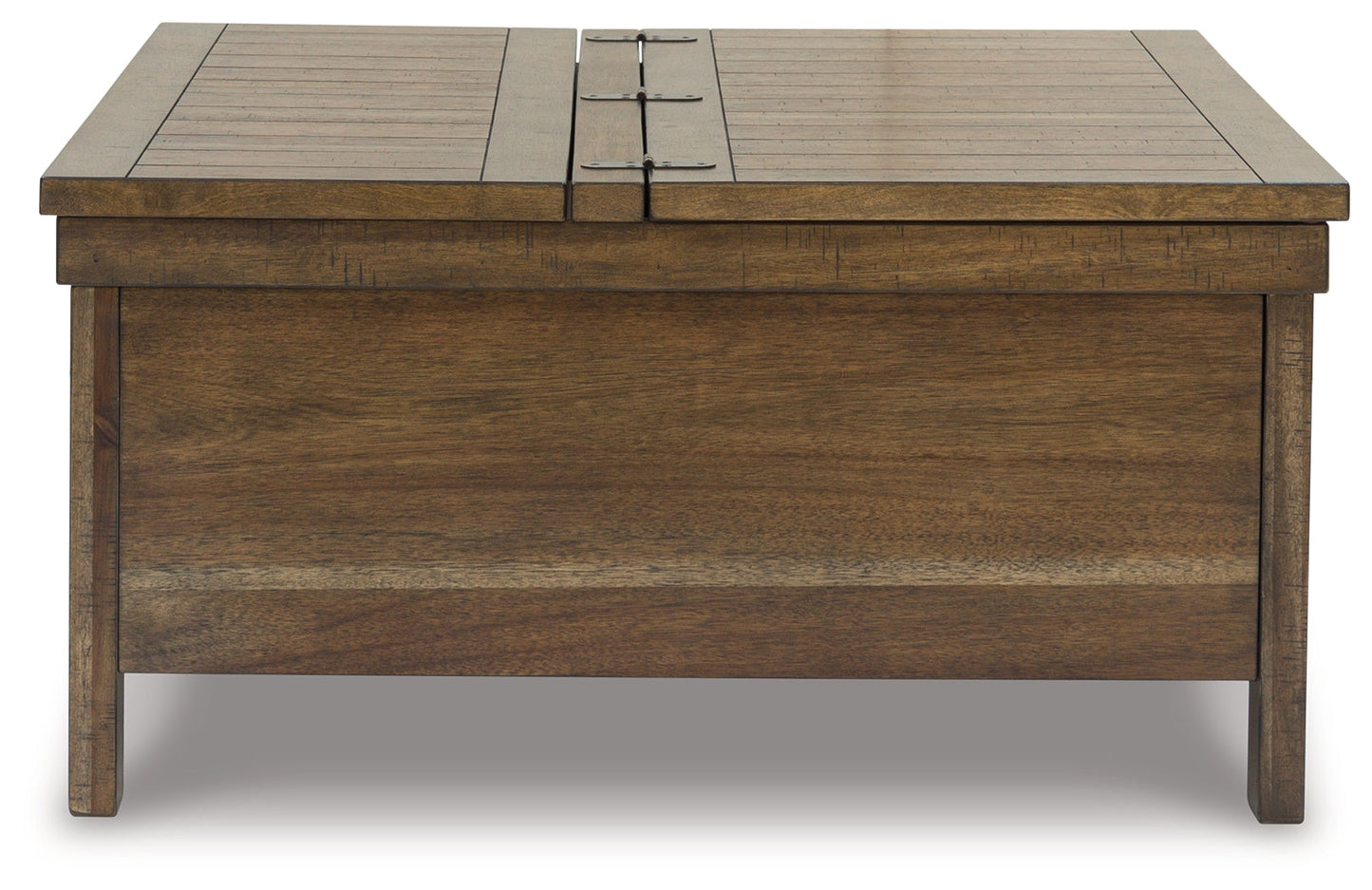 MORIVILLE Grayish Brown Lift-Top Coffee Table - T731-9 - Luna Furniture - Dallas Store
