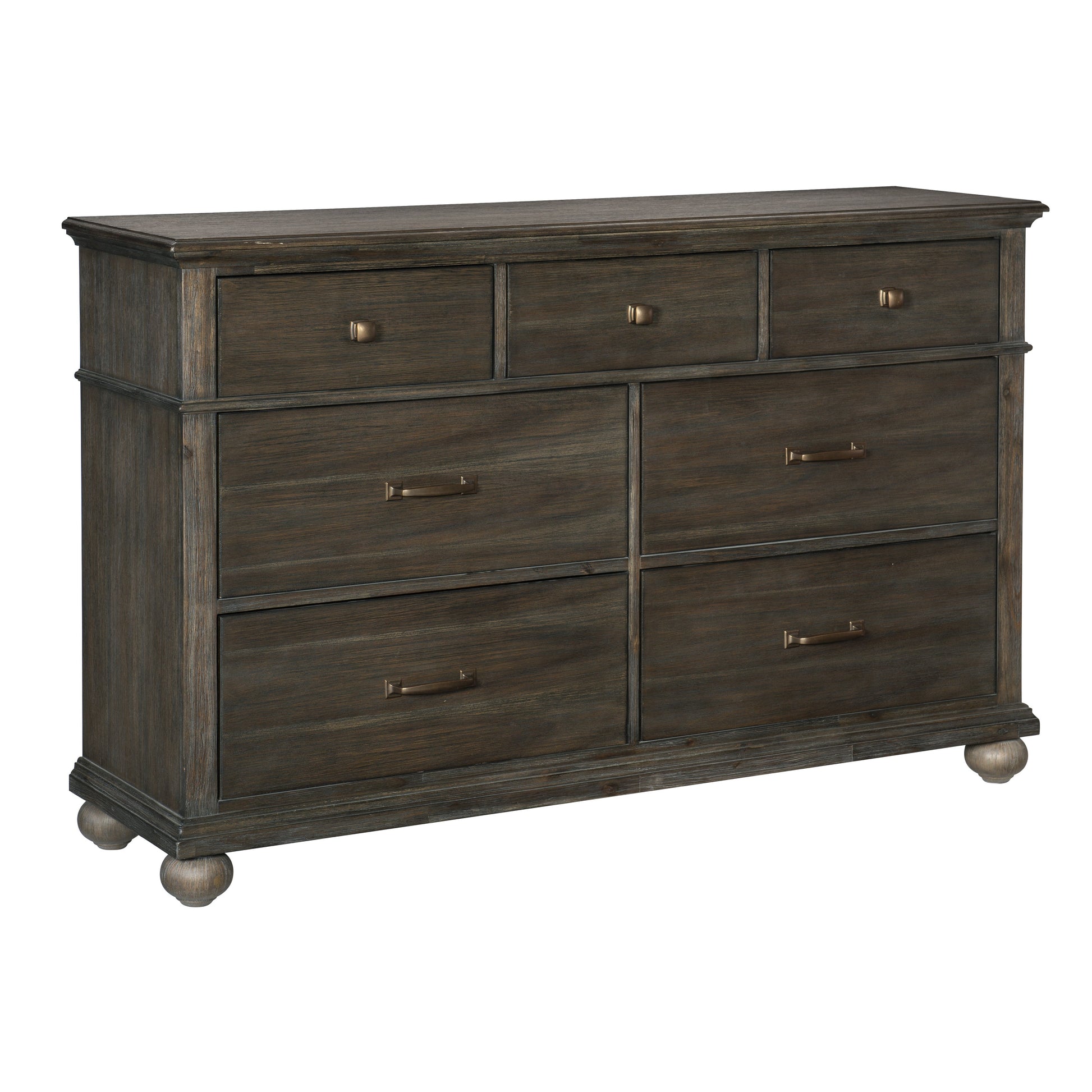 Motsinger Brown Dresser - 1400-5 - Luna Furniture - Dallas Store