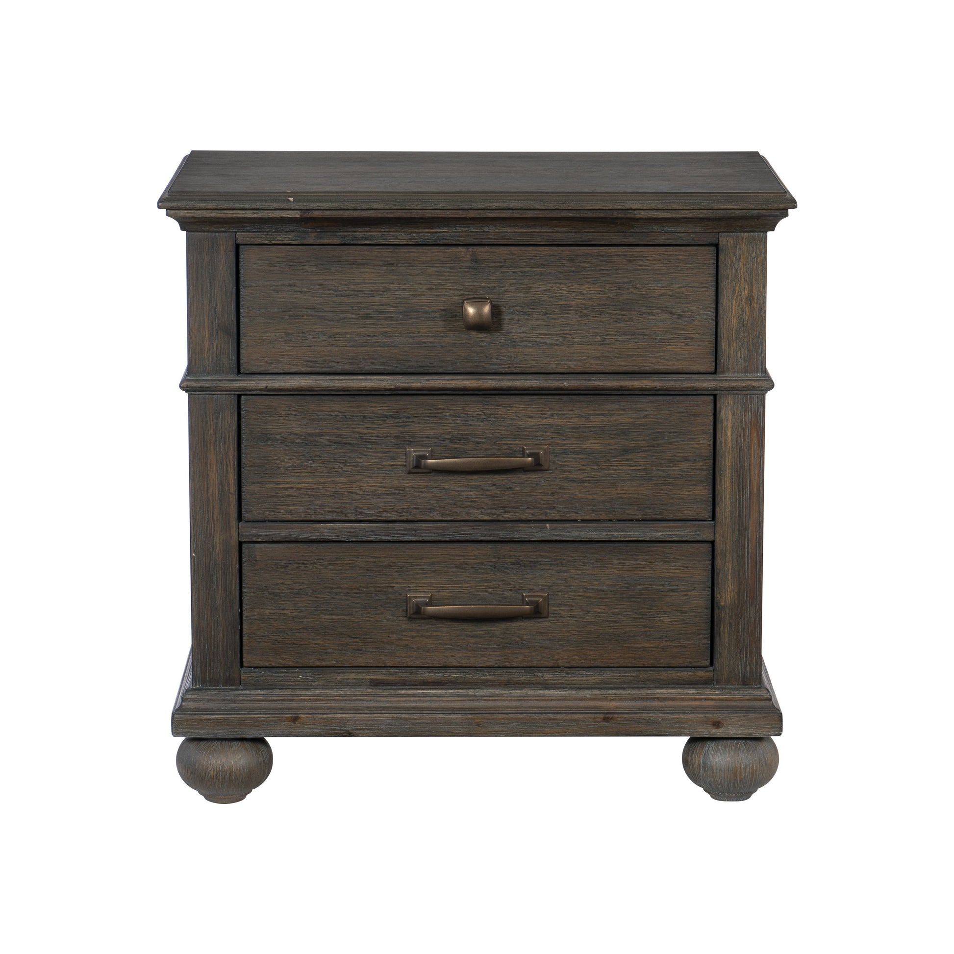 Motsinger Brown Nightstand - 1400-4 - Luna Furniture - Dallas Store