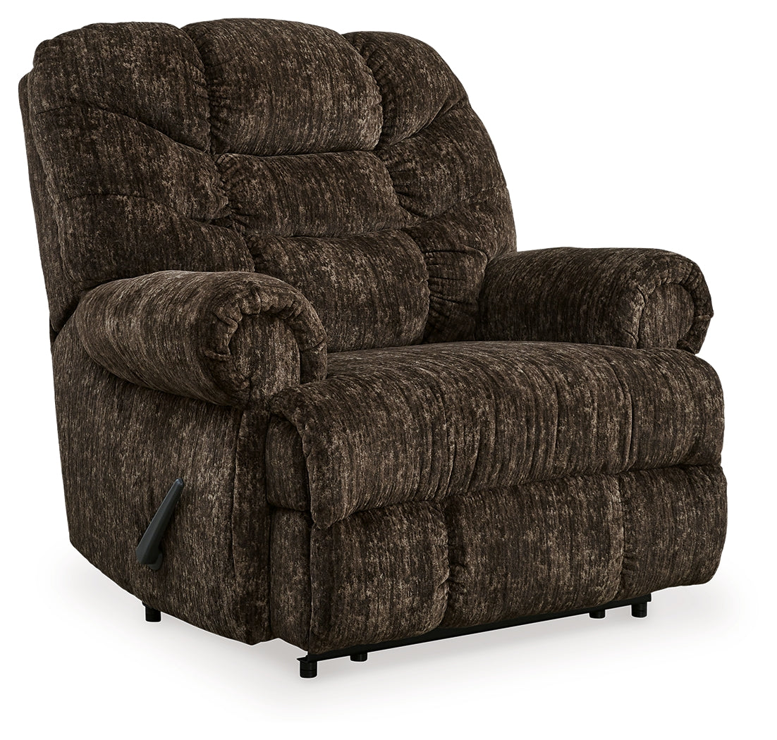 Movie Man Chocolate Recliner - 6380229 - Luna Furniture - Dallas Store