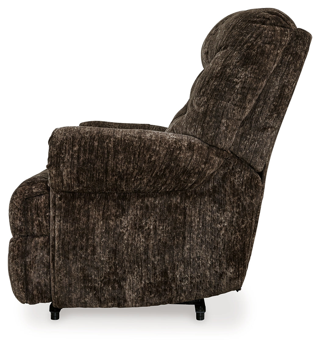 Movie Man Chocolate Recliner - 6380229 - Luna Furniture - Dallas Store