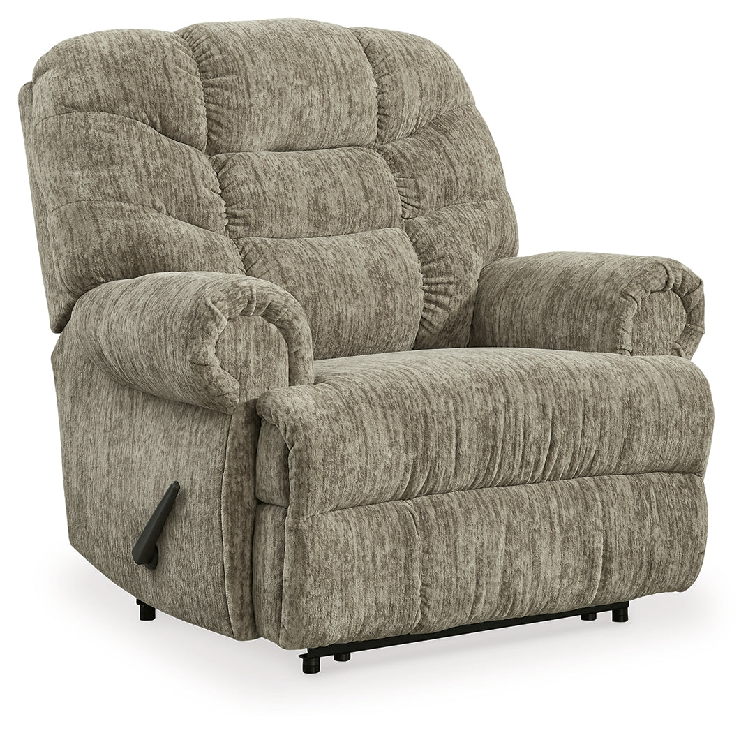 Movie Man Taupe Recliner - 6380329 - Luna Furniture - Dallas Store